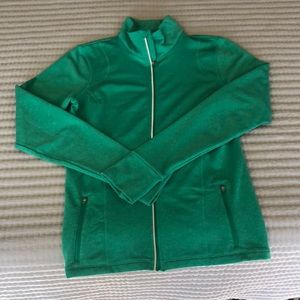 Lucy green full zip jacket